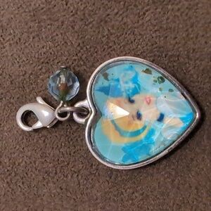 VTG Disney Cinderella Charm (princess collection) Bracket or Keyring Keepsake